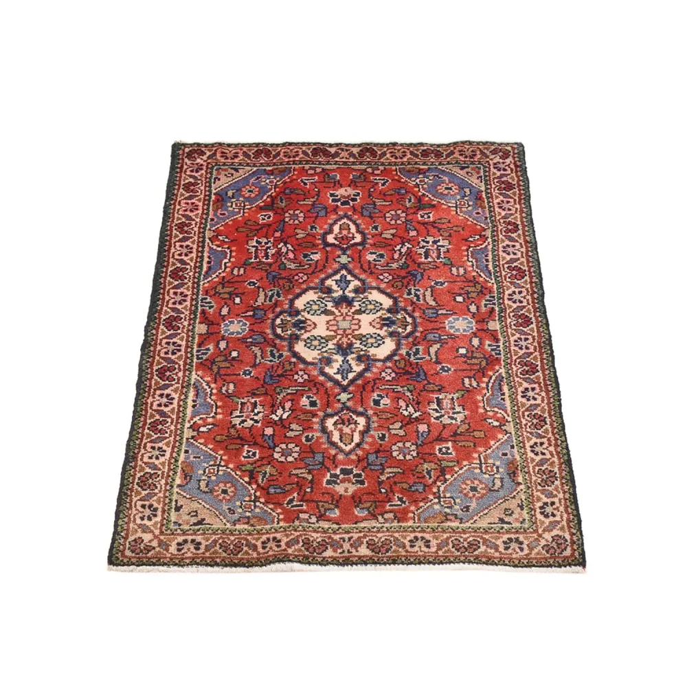 Persisk teppe - Nomadisk - 88 x 60 cm - rød