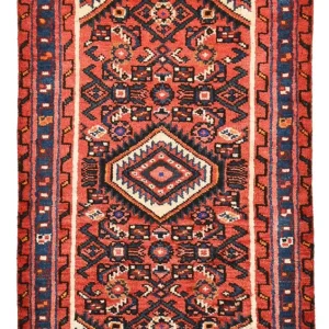 Persisk teppe - Nomadisk - 97 x 60 cm - rød