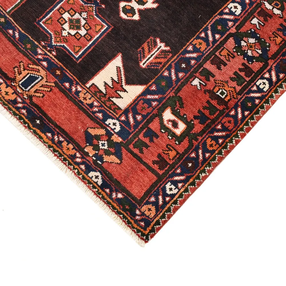 Persisk teppe - Nomadisk - 210 x 138 cm - flerfarget