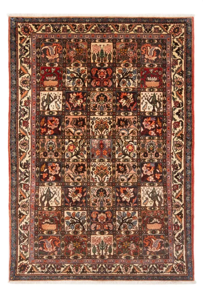 Persisk teppe - Nomadisk - 210 x 140 cm - flerfarget