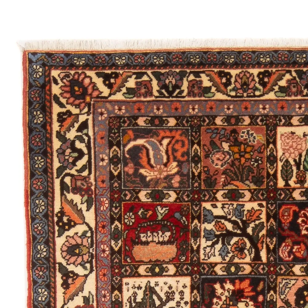 Persisk teppe - Nomadisk - 210 x 140 cm - flerfarget