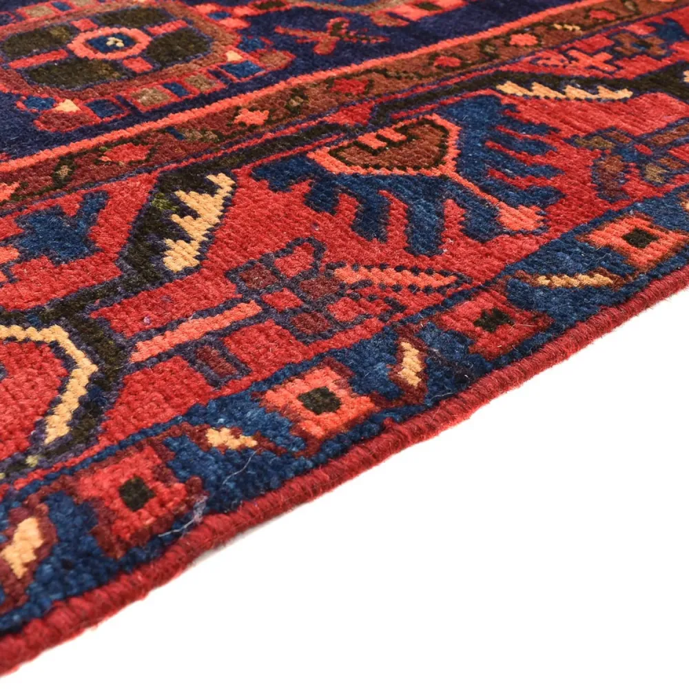 Persisk teppe - Nomadisk - 211 x 132 cm - flerfarget