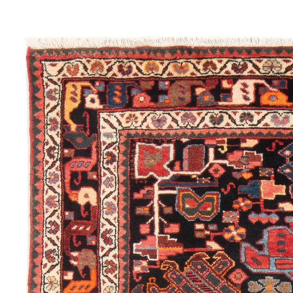 Persisk teppe - Nomadisk - 215 x 135 cm - mørkeblå