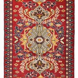 Persisk teppe - Nomadisk - 91 x 62 cm - rød