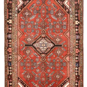 Persisk teppe - Nomadisk - 225 x 140 cm - rød