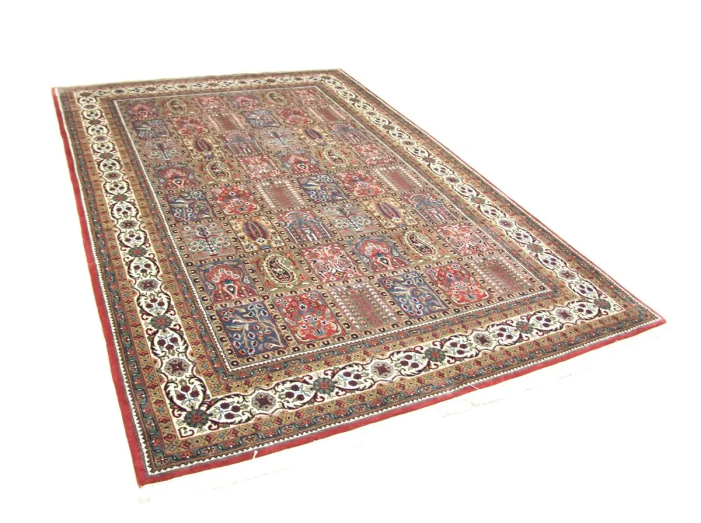 Persisk teppe - Nomadisk - 241 x 168 cm - blå