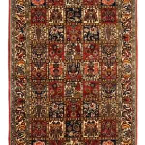 Persisk teppe - Nomadisk - 250 x 155 cm - flerfarget
