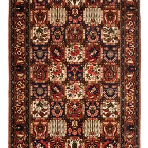 Persisk teppe - Nomadisk - 250 x 155 cm - flerfarget