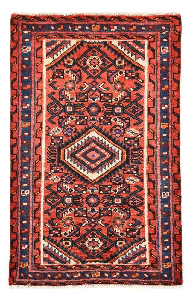 Persisk teppe - Nomadisk - 97 x 60 cm - rød