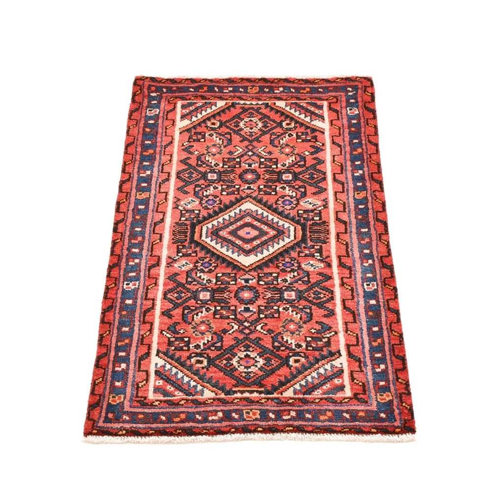 Persisk teppe - Nomadisk - 97 x 60 cm - rød