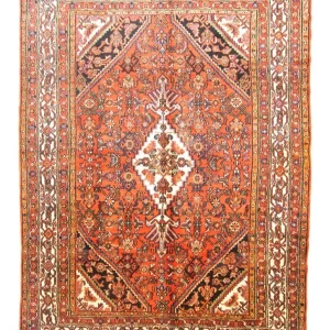 Persisk teppe - Nomadisk - 285 x 207 cm - oransje