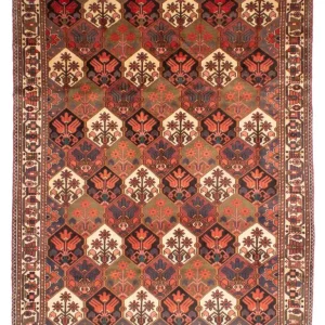 Persisk teppe - Nomadisk - 287 x 207 cm - brun
