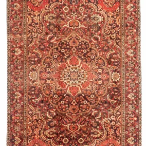 Persisk teppe - Nomadisk - 297 x 224 cm - rød