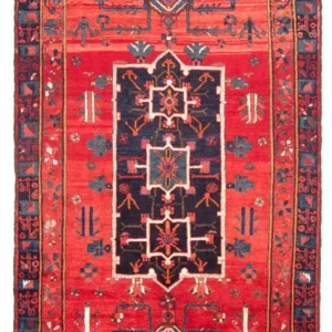Persisk teppe - Nomadisk - 310 x 155 cm - rød