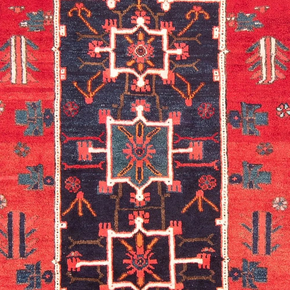 Persisk teppe - Nomadisk - 310 x 155 cm - rød