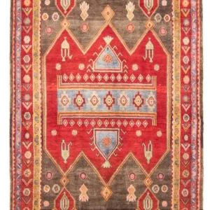 Persisk teppe - Nomadisk - 310 x 158 cm - rød