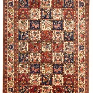 Persisk teppe - Nomadisk - 310 x 203 cm - flerfarget