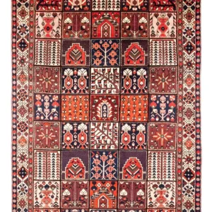 Persisk teppe - Nomadisk - 312 x 203 cm - flerfarget