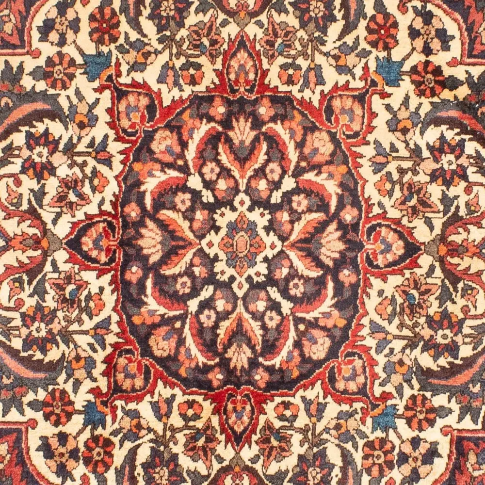 Persisk teppe - Nomadisk - 313 x 204 cm - lys rød