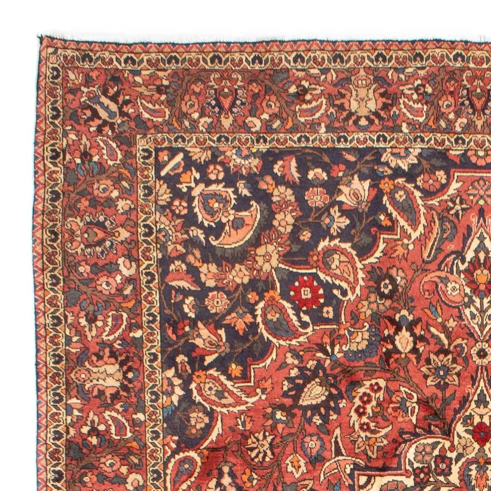 Persisk teppe - Nomadisk - 313 x 204 cm - lys rød