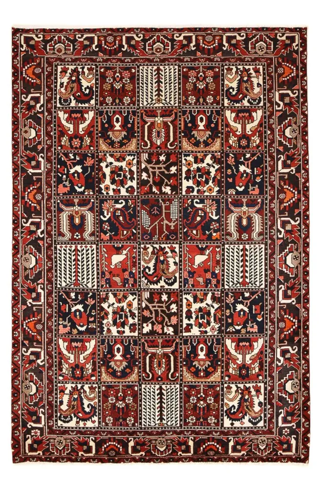 Persisk teppe - Nomadisk - 315 x 204 cm - flerfarget