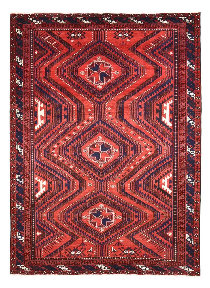 Persisk teppe - Nomadisk - 320 x 235 cm - rød