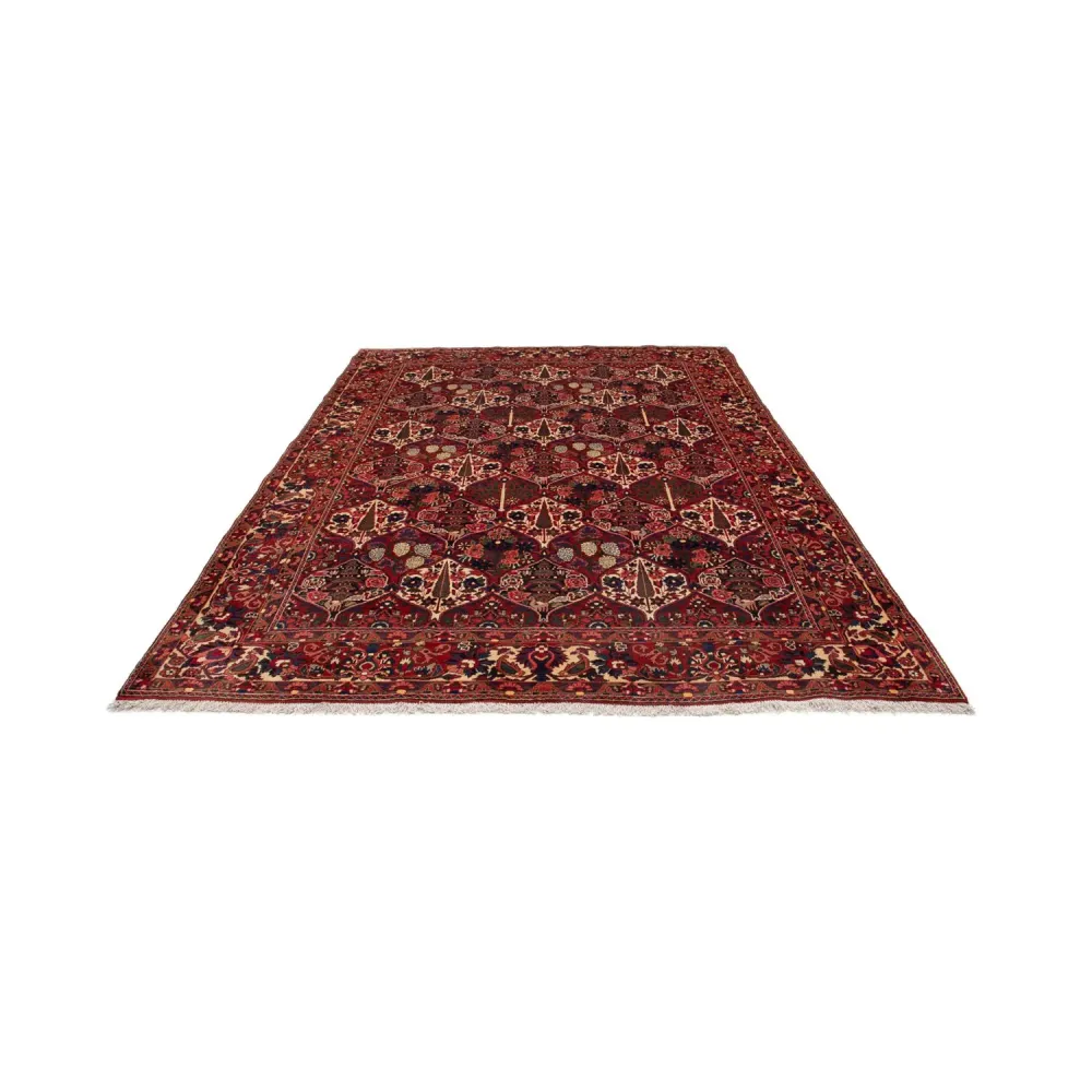 Persisk teppe - Nomadisk - 323 x 210 cm - mørk rød