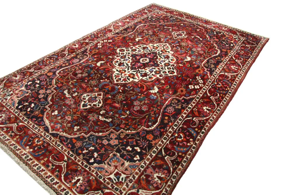 Persisk teppe - Nomadisk - 332 x 209 cm - brun