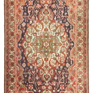 Persisk teppe - Nomadisk - 336 x 170 cm - lys rød