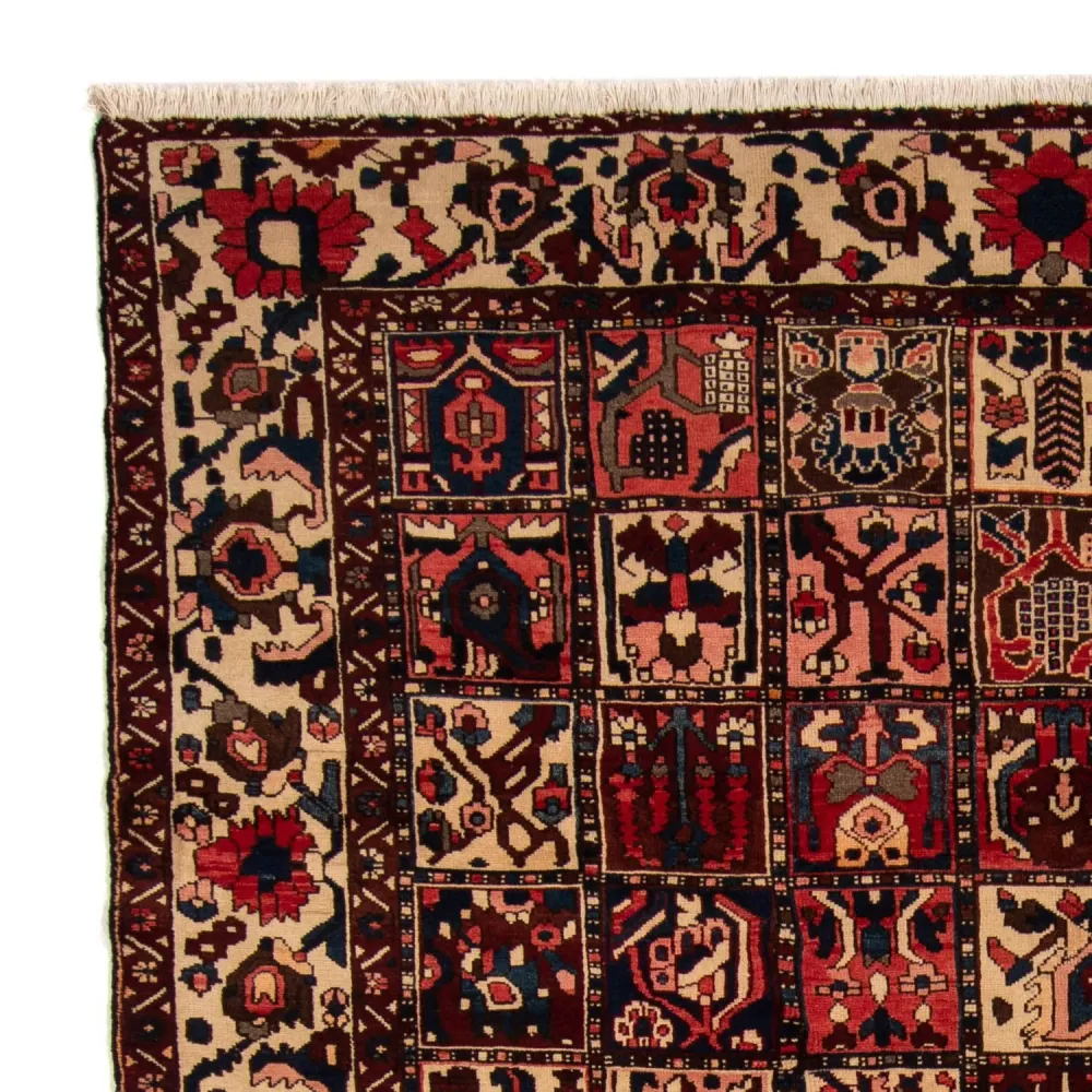Persisk teppe - Nomadisk - 337 x 258 cm - mørk rød