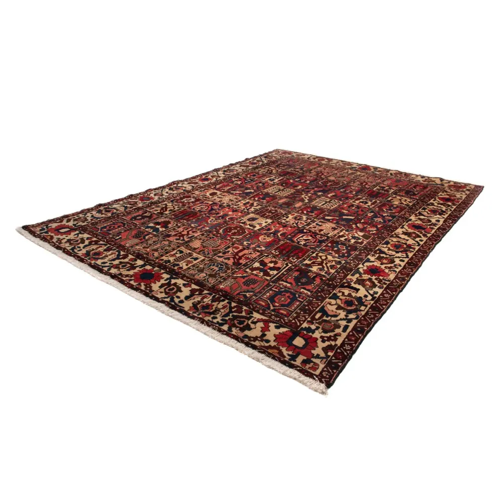 Persisk teppe - Nomadisk - 337 x 258 cm - mørk rød