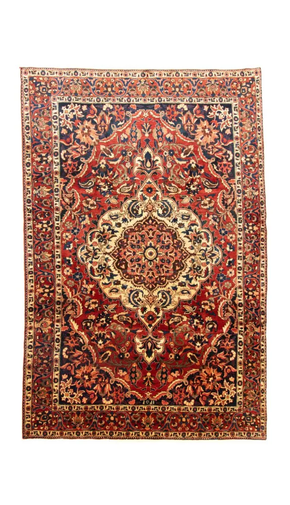 Persisk teppe - Nomadisk - 340 x 215 cm - rød