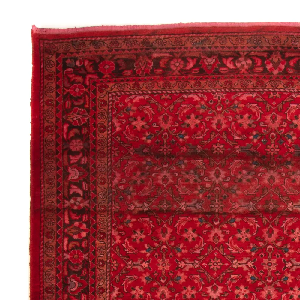 Persisk teppe - Nomadisk - 342 x 212 cm - mørk rød
