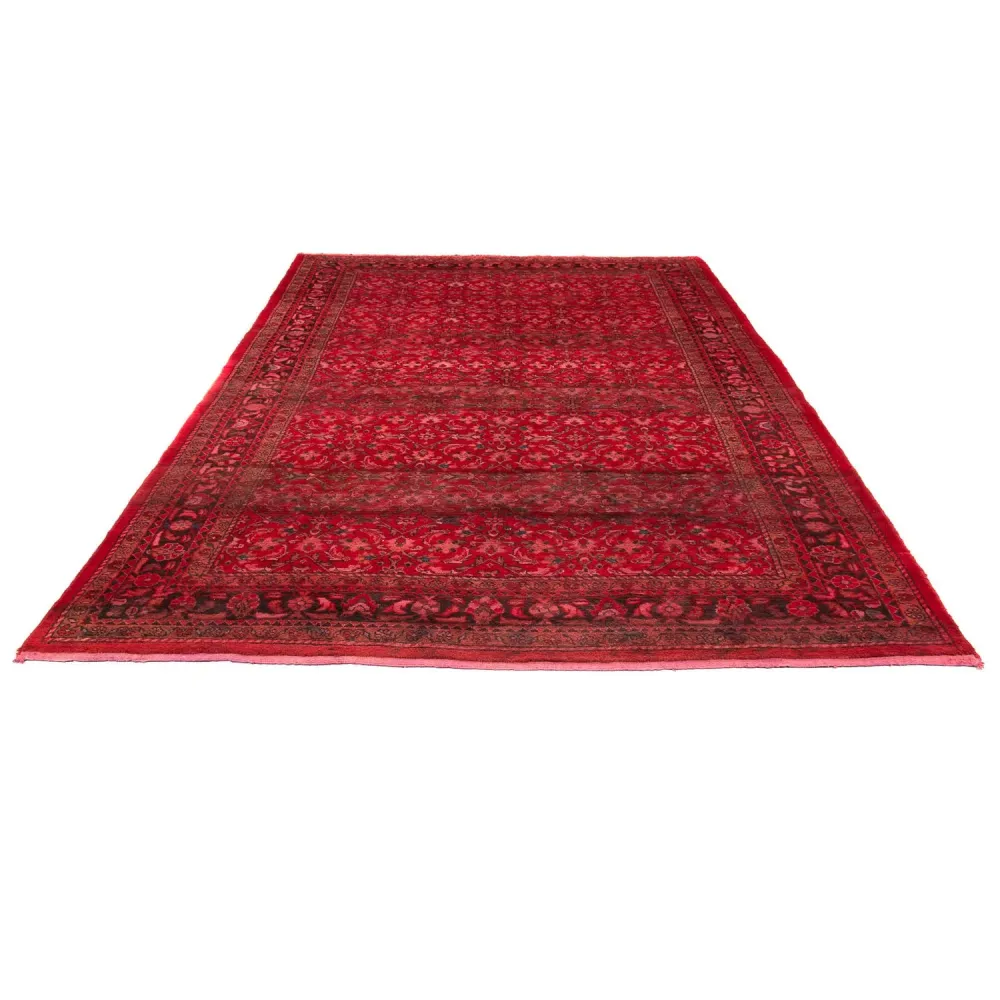 Persisk teppe - Nomadisk - 342 x 212 cm - mørk rød