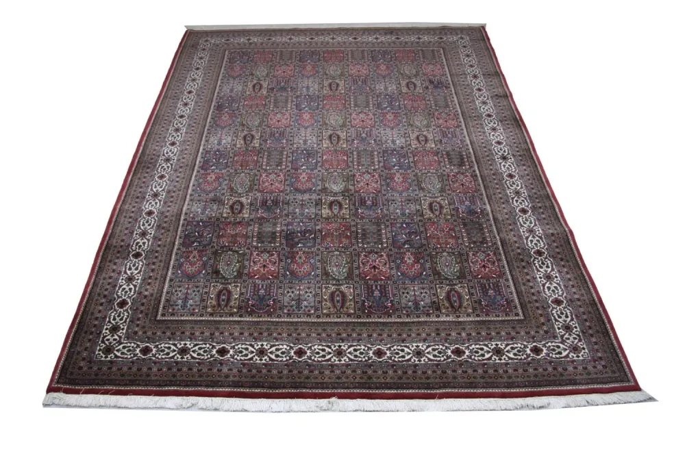 Persisk teppe - Nomadisk - 351 x 256 cm - blå