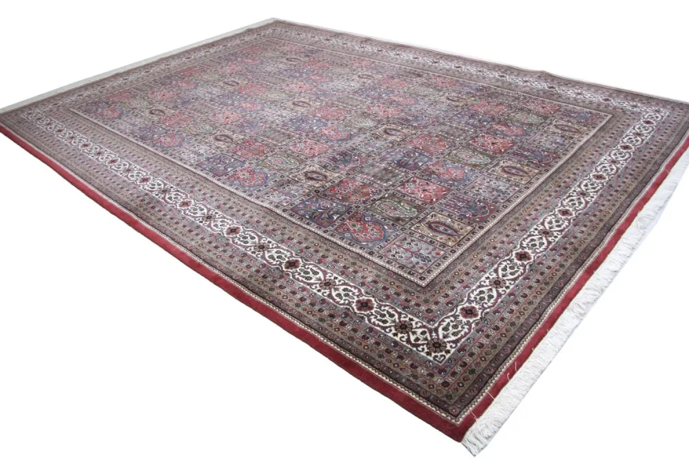 Persisk teppe - Nomadisk - 351 x 256 cm - blå