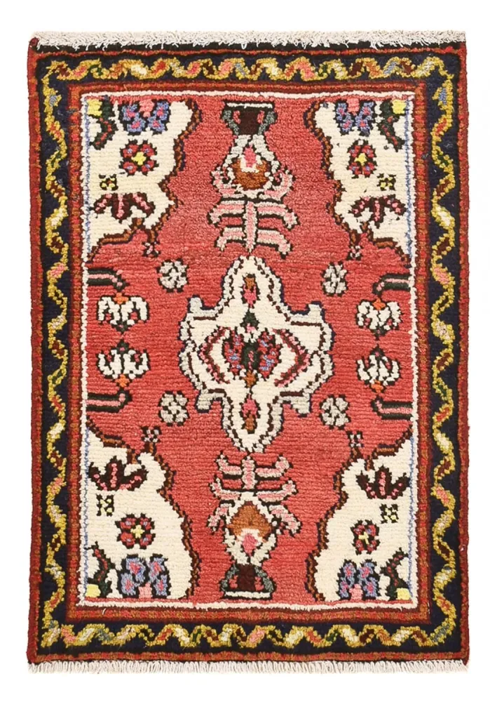 Persisk teppe - Nomadisk square - 65 x 65 cm - rød