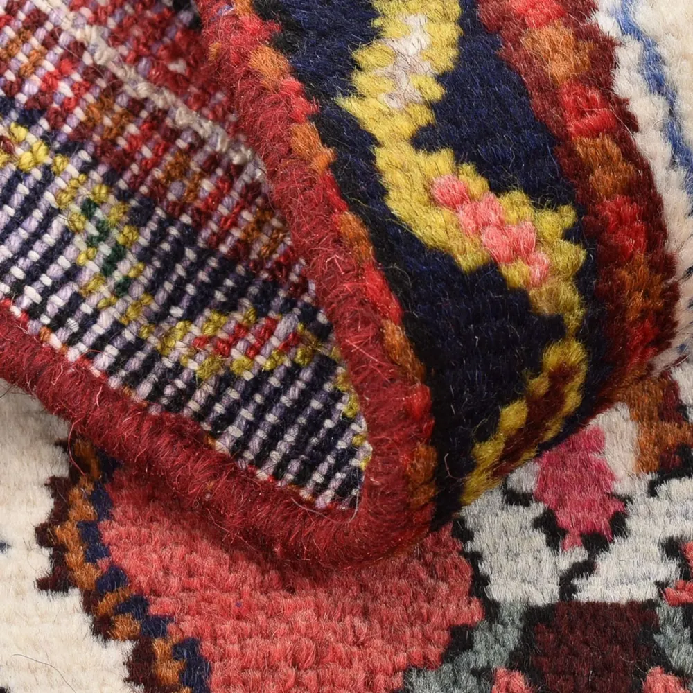 Persisk teppe - Nomadisk square - 65 x 65 cm - rød