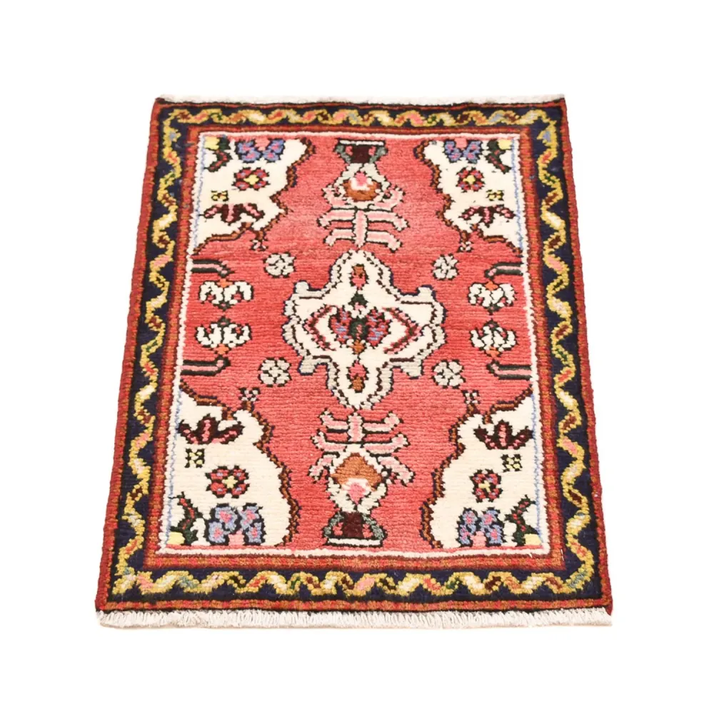 Persisk teppe - Nomadisk square - 65 x 65 cm - rød
