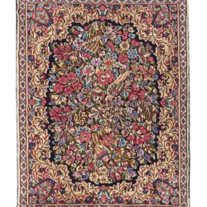 Persisk teppe - Royal - 70 x 53 cm - blå