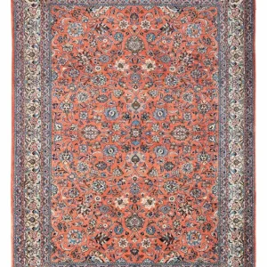 Persisk teppe - Royal - 299 x 213 cm - lys rød