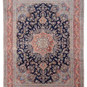 Persisk teppe - Royal - 403 x 300 cm - mørkeblå