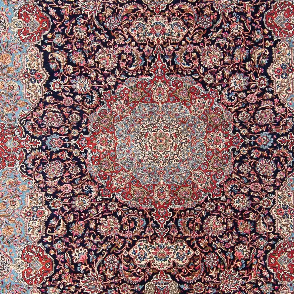 Persisk teppe - Royal - 405 x 295 cm - mørkeblå