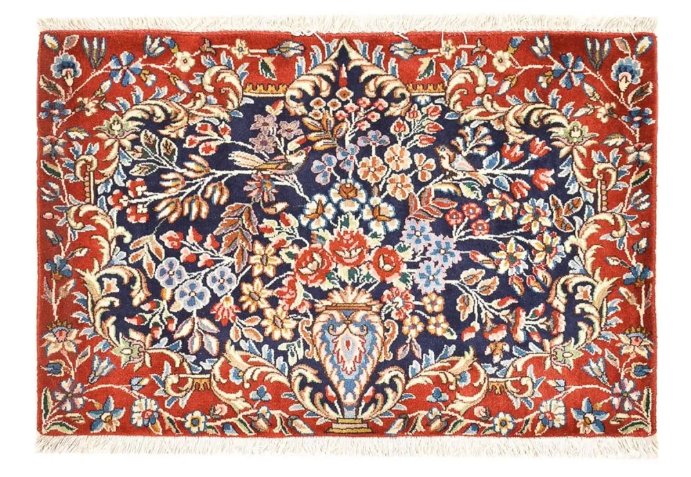 Persisk teppe - Royal - 90 x 60 cm - flerfarget