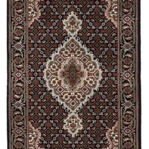Persisk teppe - Tabriz - 140 x 73 cm - mørkeblå