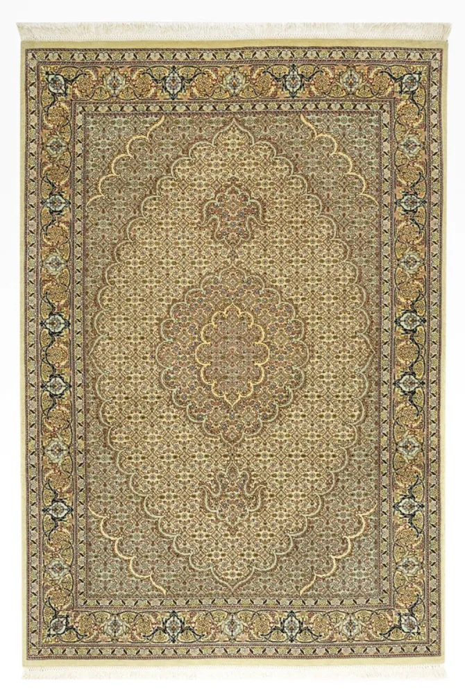 Persisk teppe - Tabriz - 148 x 102 cm - sand