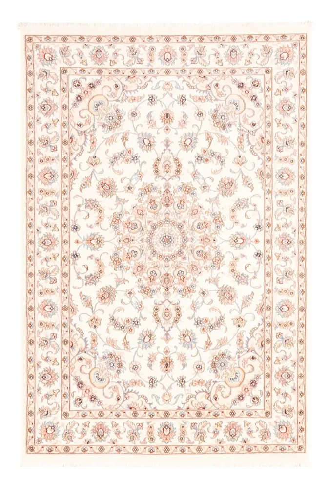 Persisk teppe - Tabriz - 174 x 119 cm - krem