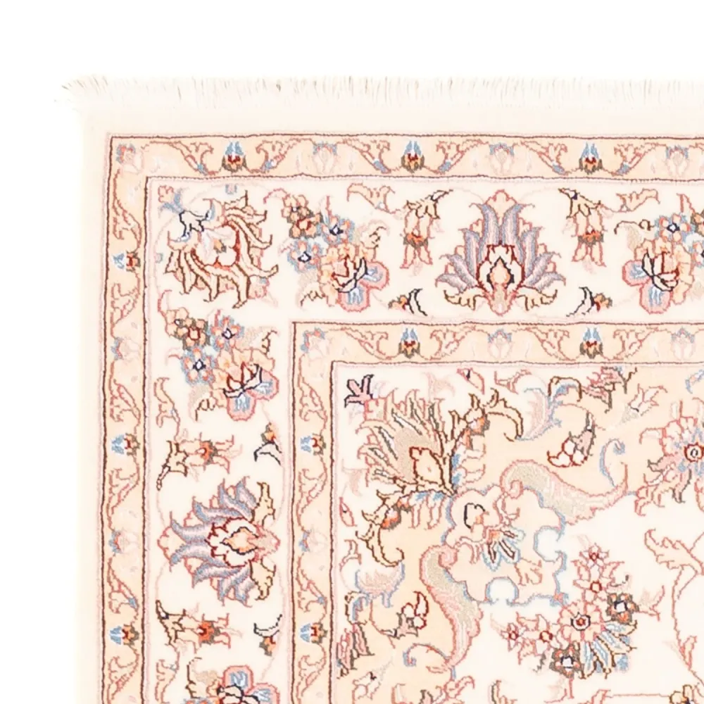 Persisk teppe - Tabriz - 175 x 120 cm - krem