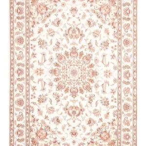 Persisk teppe - Tabriz - 178 x 119 cm - krem
