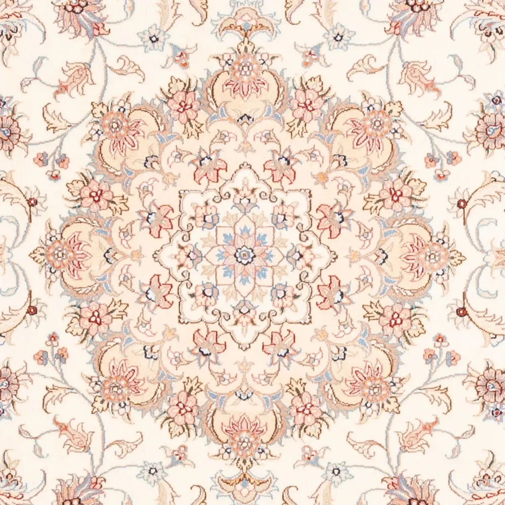 Persisk teppe - Tabriz - 198 x 149 cm - krem